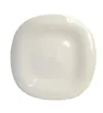 Plato Trinche Vidrio Opal 27×27 cm – Ánfora