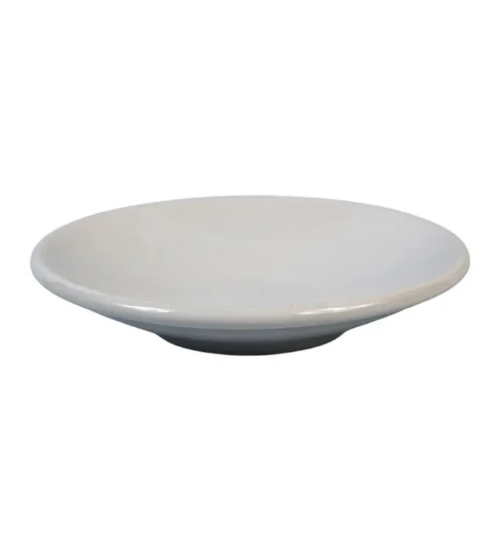 Plato Moka 12 cm Blanco Polar – Anfora