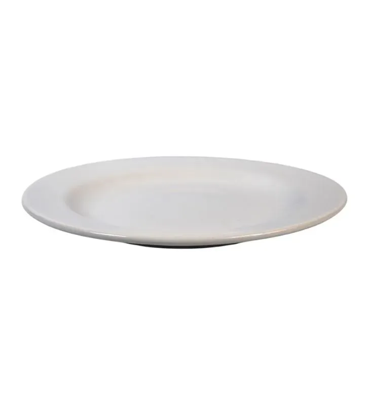 Plato Trinche 26 cm Blanco Polar – Anfora