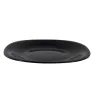 Plato Trinche Venecia Opal Negro 21 cm – Ranieri
