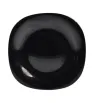 Plato Trinche Venecia Opal Negro 21 cm – Ranieri