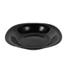 Plato Hondo Venecia Opal Negro 23 cm – Ranieri