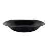 Plato Hondo Venecia Opal Negro 23 cm – Ranieri