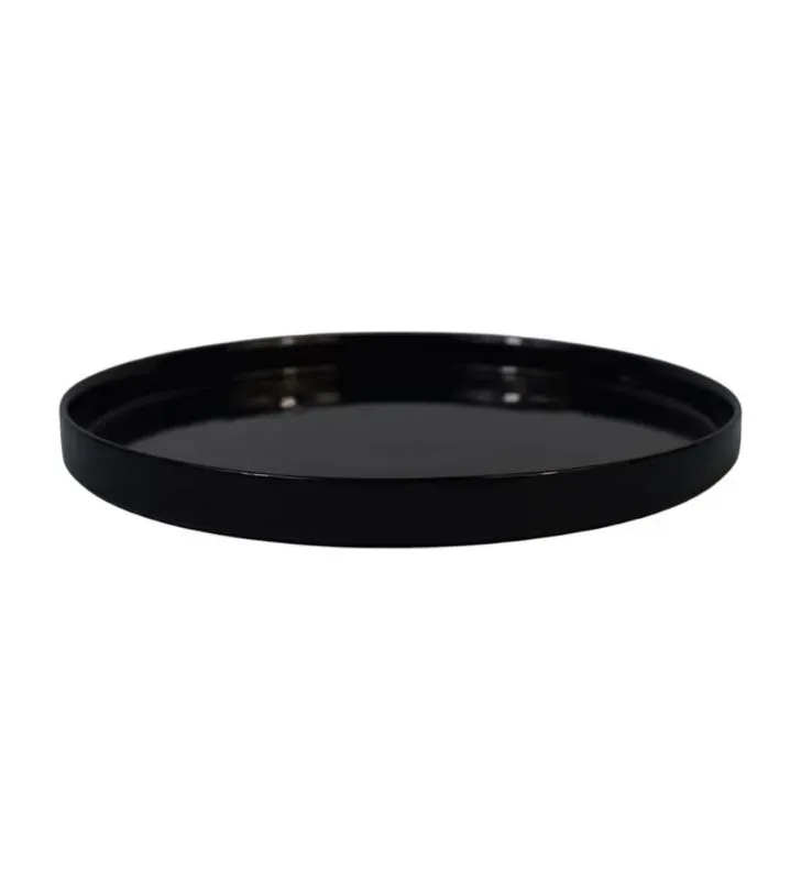 Plato Barcelona Opal Negro 21 cm