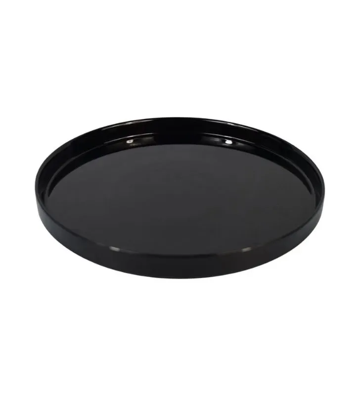 Plato Barcelona Opal Negro 21 cm