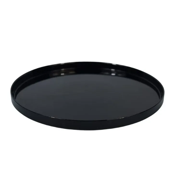 Plato Barcelona Opal Negro 27 cm