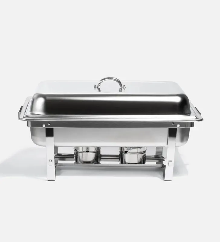 Chafer Travessa Plegable 9.5 L Acero Inoxidable – Bufetera Profesional