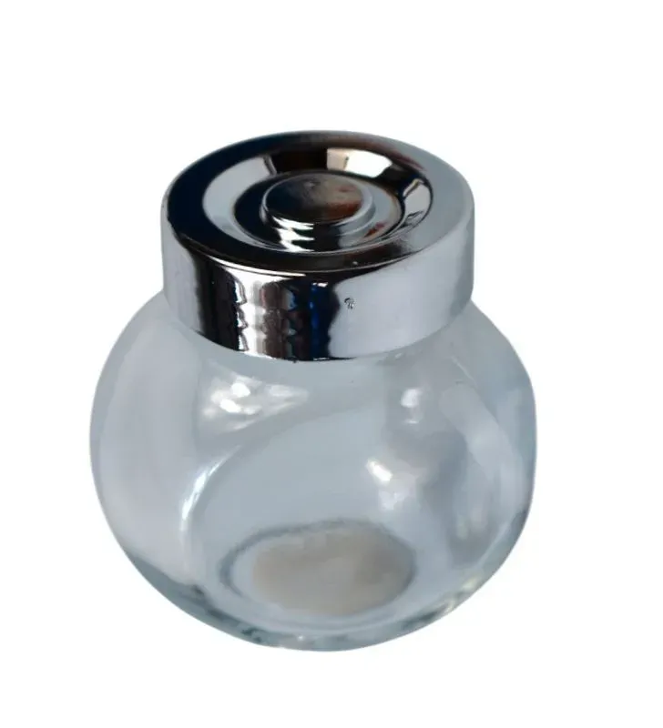 Frasco Multiposiciones 50 ml con Tapa Plateada –Vittori