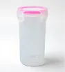 Hermético Vittori transparente con sello rosa