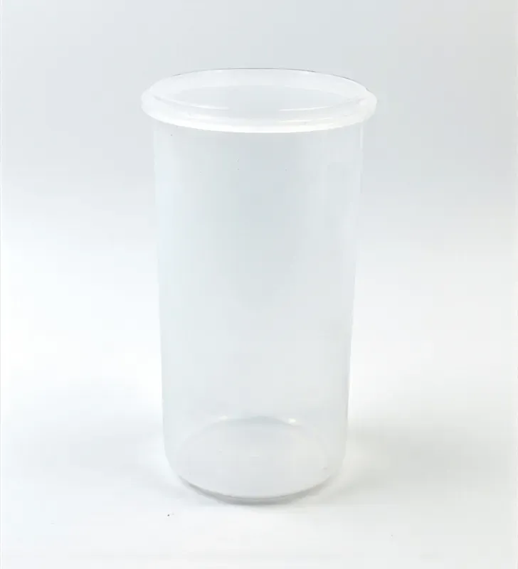 Hermético Vittori transparente con sello rosa