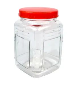 Brocal Cuadrado Vittori 0585 ES005-0.7 – vidrio con tapa plástica