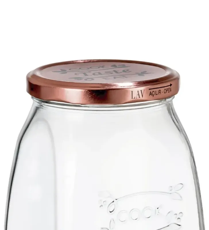 Brocal Lav Tasty 550 ml – Frasco de Vidrio con Tapa