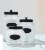 Brocal Zuri de vidrio con tapa de acero – Vittori 0594