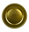 Plato Base Málaga Dorado – Vittori 3703D