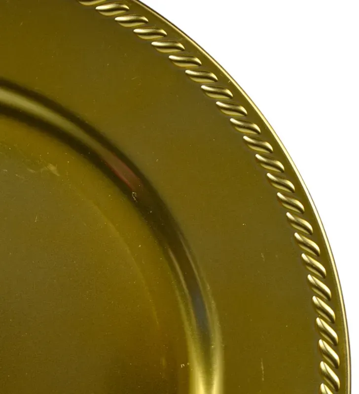 Plato Base Málaga Dorado – Vittori 3703D