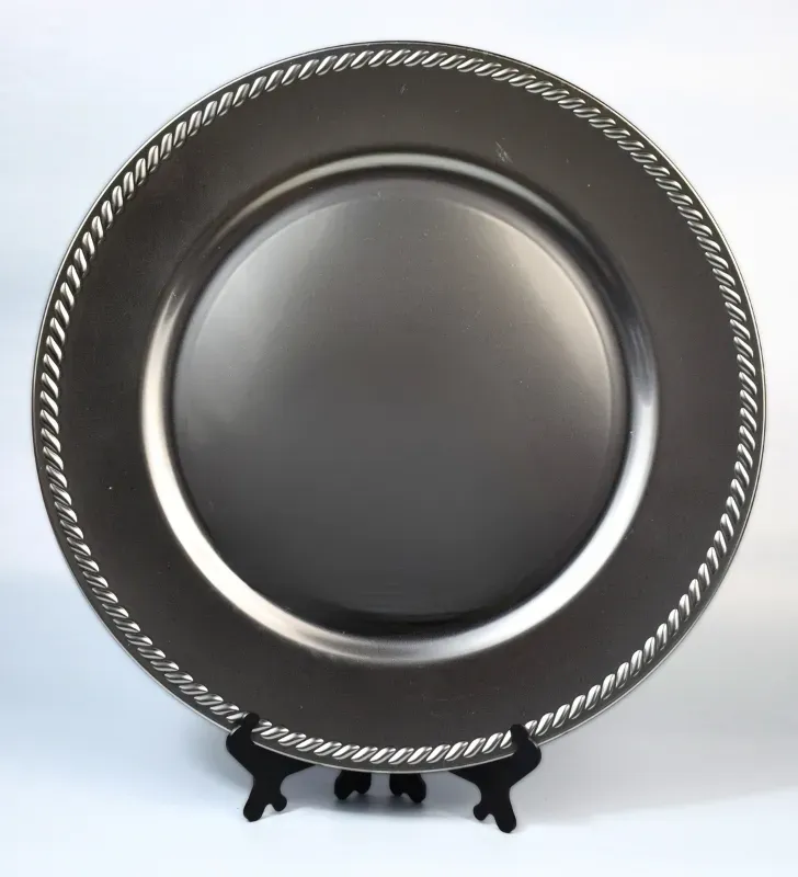 Plato Base Málaga Plata – Vittori 3703P