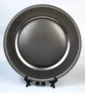 Plato Base Málaga Plata – Vittori 3703P