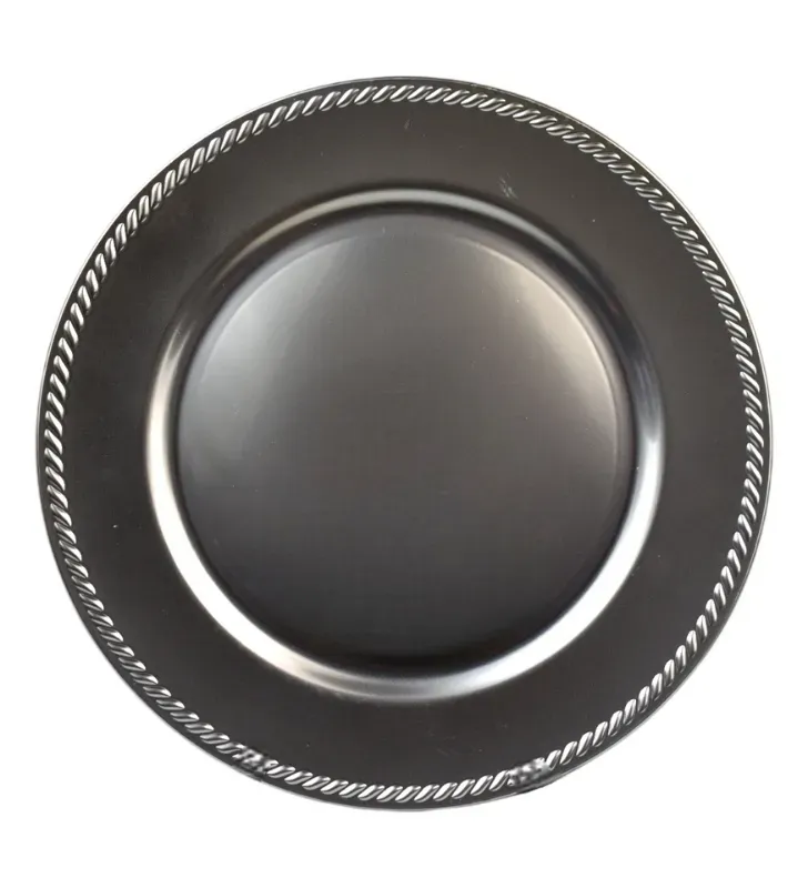 Plato Base Málaga Plata – Vittori 3703P