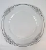 Plato Base Cádiz con Filo Plata – Vittori 3704P