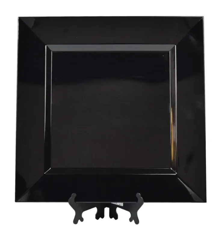 Plato Base Bari Negro – Vittori 3705N