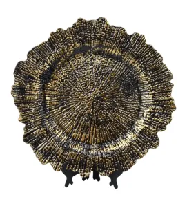 Plato Base Atena Negro – Vittori 3706
