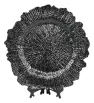 Plato Base Atena Negro – Vittori 3706