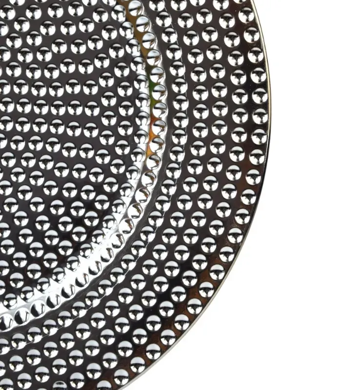 Plato Base Lunares Plata – Vittori 3707P