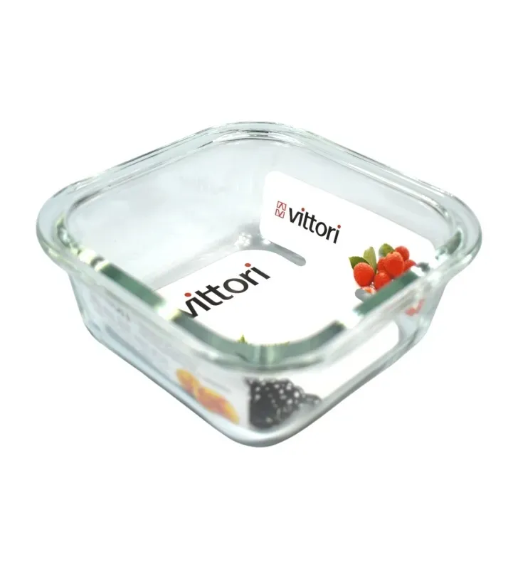 Recipiente Hermético Cubiq Rojo 320 ml – Vittori 3001R