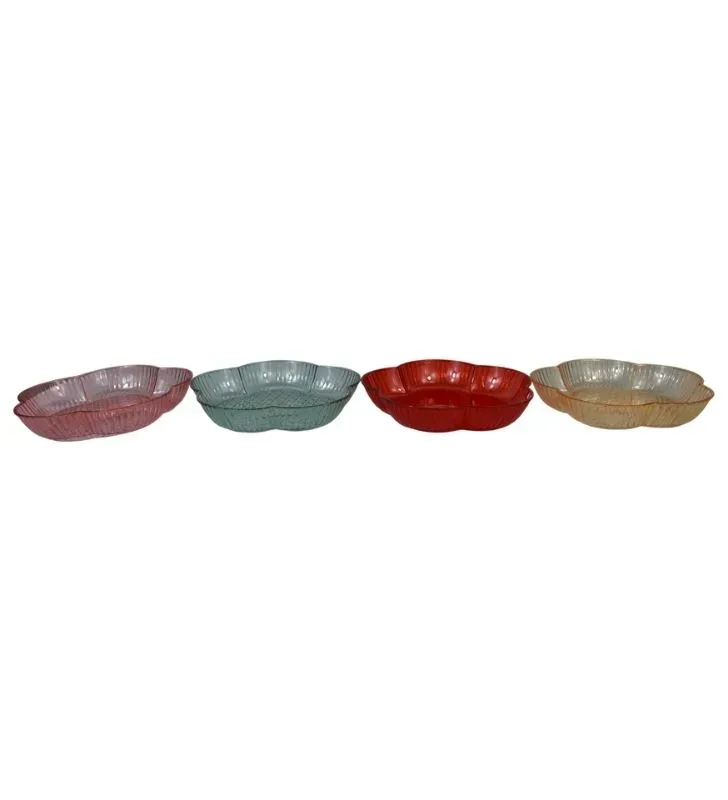 Frutero de Plástico AA-1009B-2 – Diseño Floral y Colores Vibrantes