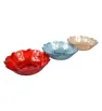 Frutero de Plástico AA-1012-1 – Diseño Floral Decorado