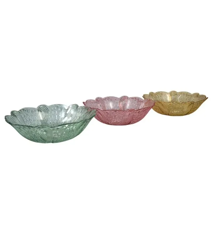 Charola de Plástico AA-1012-2 – Diseño Floral en Colores Vibrantes