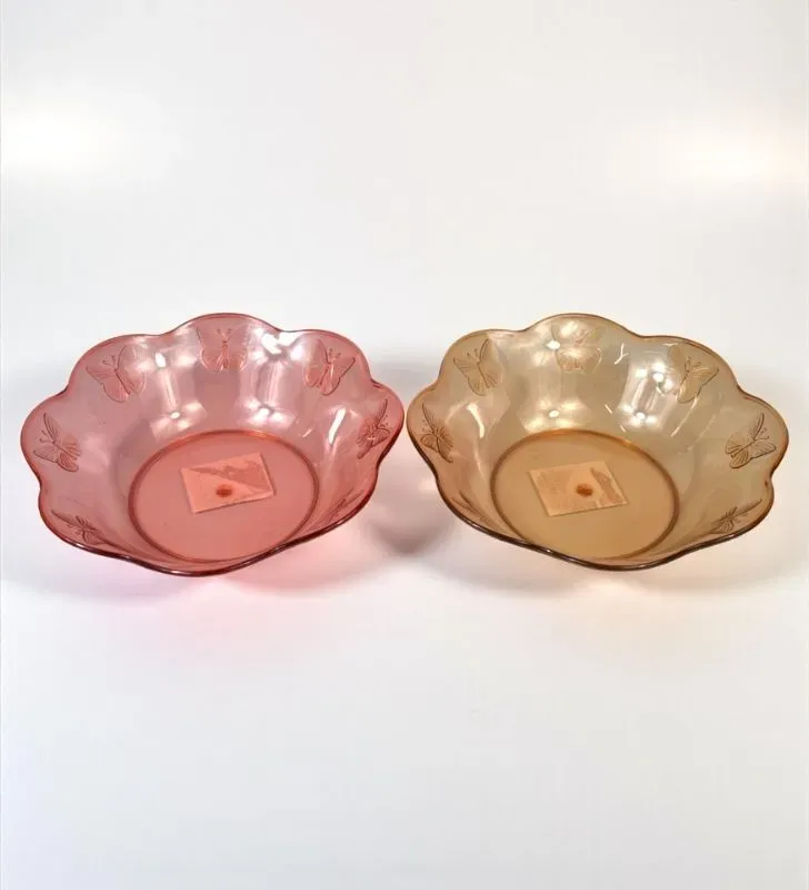 Frutero de Plástico AA-1013B-2 – Diseño Floral Grande