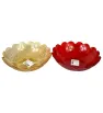 Frutero de Plástico AA-1013F-2 – Diseño Corazones en Rojo y Ámbar