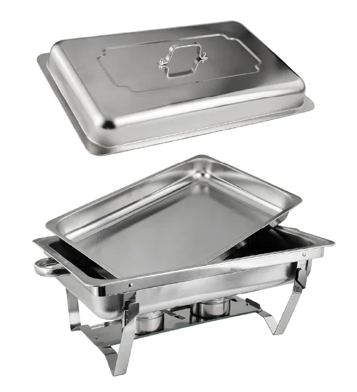 CHA-12 SHAFFER 11L – Chafing Dish de Acero Inoxidable