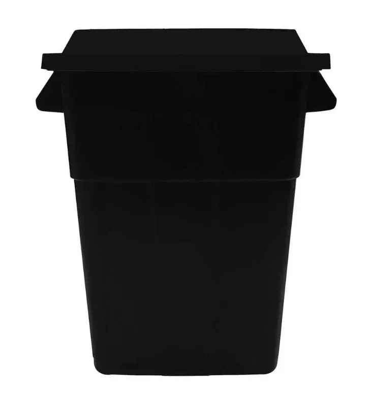 Contenedor Thalia Plastictrends 120 L con tapa – Negro