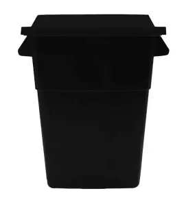 Contenedor Thalia Plastictrends 120 L con tapa – Negro