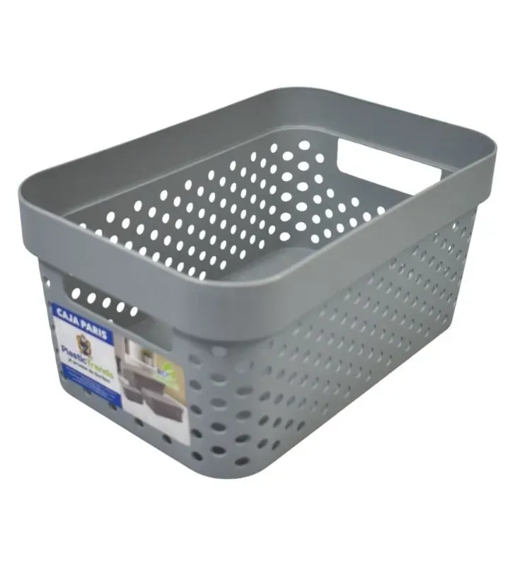 Caja Paris Plastictrends 4.5 L con tapa