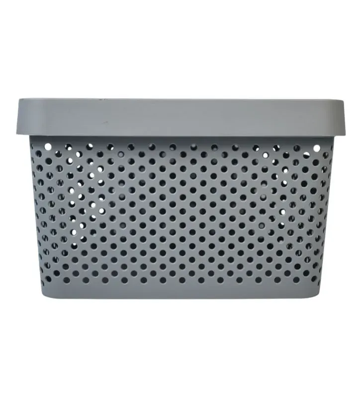 Caja Paris Plastictrends 17 L con tapa