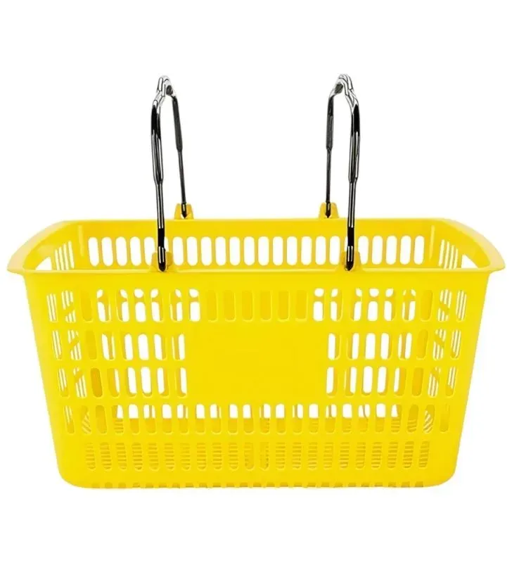Canasta de Mercado Grande con Asa Europlast – Capacidad 12 kg