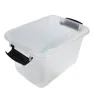 Caja Diego 6 L Natural con Tapa, Broches y Asa – Europlast