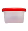 Caja Diego 6 L Natural con Tapa, Broches y Asa – Europlast