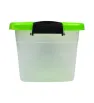 Caja Diego 10 L Natural con Tapa, Broches y Asa – Europlast