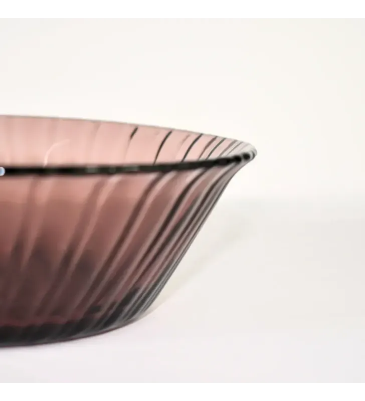 Tazón Clásica Uva 17.1 cm Crisa 0767 | Vidrio resistente