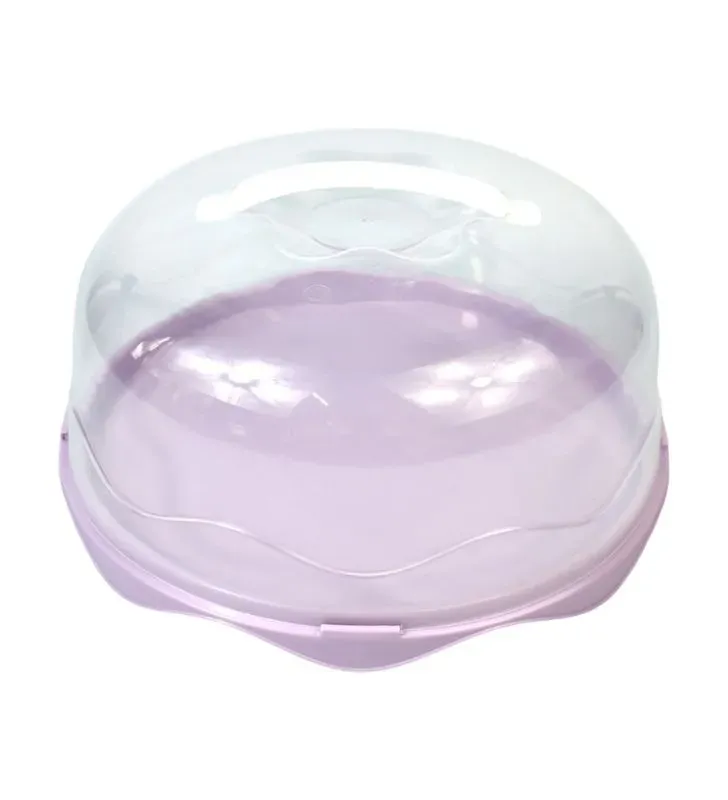 Soporte para tartas con tapa y asa / Caja transportadora