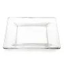 Plato Cuadrado 6" Libbey 0763 – Vidrio Transparente