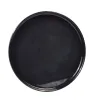 Plato Redondo Barcelona 23 cm Melamina Negra Brillante – Tavola 83795