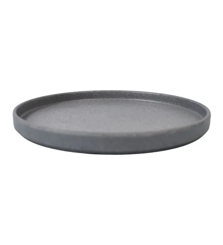 Plato Barcelona 23 cm Gray Granite Tavola