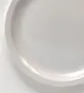 Plato Trinche 8" TÁVOLA – Melamina blanca resistente