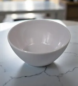 Bowl Cónico 5.5" TÁVOLA – Melamina Blanca Resistente