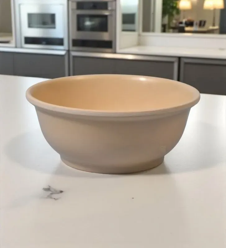 Bowl Hondo 5" TÁVOLA – Melamina Beige Resistente